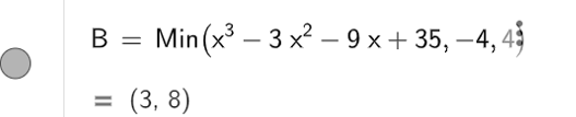 Tìm giá trị lớn nhất và giá trị nhỏ nhất của các hàm số sau:  a) y = x3 – 3x2 – 9x + 35 trên đoạn [−4; 4]; (ảnh 2)