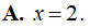 Phương trình 3^(x + 1) = 9 có nghiệm là A. x = 2 (ảnh 1)