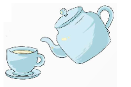 Câu nào đúng, câu nào sai?   Sơ đồ trên cho biết: a) Số bình trà bằng   số tách trà. b) Số tách trà gấp 5 lần số bình trà.   (ảnh 2)