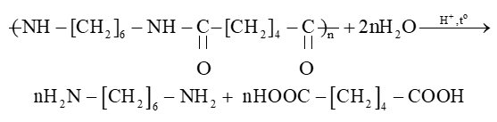 Viết phương trình hoá học của các phản ứng sau:  a) Thuỷ phân hoàn toàn poly(methyl methacrylate) trong môi trường base. (ảnh 2)