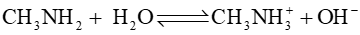 Thí nghiệm: Phản ứng của nhóm amine  Chuẩn bị:  Hoá chất: dung dịch methylamine 0,1 M, dung dịch HCl 0,1 M, dung dịch FeCl3 0,1M, (ảnh 1)