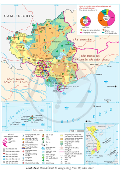 Dựa vào thông tin và hình 24.2, hãy trình bày tình hình phát triển ngành thủy sản ở vùng Đông Nam Bộ. (ảnh 1)