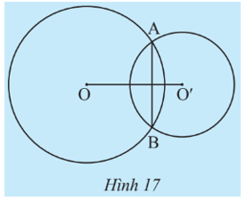 Cho hai đường tròn phân biệt (O; R) và (O’; R’) với R ≥ R’. Hãy so sánh OO’ với R + R’ và R – R’  (ảnh 3)