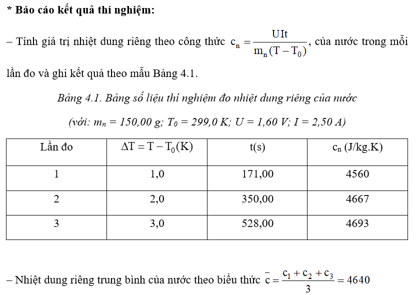 Dựa vào cơ sở lí thuyết và các dụng cụ gợi ý, hãy đề xuất phương án thí nghiệm đo nhiệt (ảnh 3)