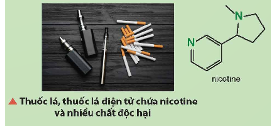 Khói thuốc lá và thuốc lá điện tử chứa các thành phần nicotine, carbon monoxide, (ảnh 1)