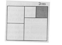 Hình chữ nhật hiển thị trên hình vẽ được chia thành 5 hình vuông nhỏ. Chiều dài của  (ảnh 1)