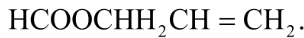Chất hữu cơ X có các tính chất: (1) tác dụng được với dung dịch NaOH sinh ra ancol; (2) có phản ứng tráng gương; (3) có phản ứng cộng  (xúc tác Ni, to). Vậy X có thể là chất nào trong các chất sau đây? 	A. 	B.  	C. 		D.  Đáp án: A (1) tác dụng được với dung dịch NaOH sinh ra ancol → X chứa chức etse COOC* với C* là Cno: loại đáp án D (thủy phân thu được anđehit). (2) có phản ứng tráng gương → chứng tỏ X là este dạng fomat HCOO: loại đáp án C. (3) có phản ứng cộng  (xúc tác ): chứng tỏ X có nối đôi  : loại đáp án B. Theo đó, chỉ có đáp án A. thỏa mān yêu cầu:  (ảnh 3)
