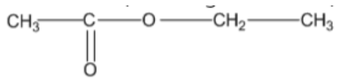 Etyl axetat (este có mùi thơm thường được dùng làm dung môi để hòa tan chất hữu cơ) có công thức cấu tạo như sau:  Số liên kết  trong một phân tử trên là 	A. 8.	B. 11.	C. 13.	D. 14. Đáp án: C HD: Liên kết đôi  gồm một liên kết  và một liên kết  Số liên kết  gồm liên kết  và  13. Chọn đáp án C. (ảnh 1)