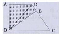 Cho hình thang ABCD vuông ở B, canh AD = 6 cm; BC = 12 cm; AB = 8 cm. (ảnh 1)