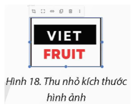 Sử dụng trang web chủ đề bán hàng đã thiết kế trong Thực hành từ bài E1 đến Bài E2, em hãy thiết kế chân trang theo mẫu như Hình 15.   (ảnh 4)