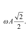 Một chất điểm dao động theo phương trình  Khi động năng bằng thế năng, tốc độ của vật là (ảnh 3)