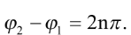 Gọi n là các số nguyên. Hai dao động là ngược pha khi 	A 		В  	C 		D  Đáp án D (ảnh 1)