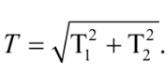  Hai con lắc đơn có chiều dài lần lượt là  và  Chu kì dao động của chúng là  và  tại nơi có gia tốc trọng trường là g. Cũng tại nơi đó con lắc đơn có chiều dài  dao động với chu kì  có giá trị 	A 		B  	C 		D  Đáp án B (ảnh 1)