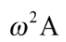 Một vật dao động điều hòa với tần số gócvà biên độ A, gia tốc của vật có giá trị cực đại bằng (ảnh 1)