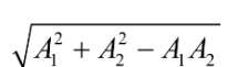 Dao động của một vật là tổng hợp của hai dao động điều hòa cùng phương, cùng tần số và có biên độ lần lượt là  và  Nếu hai dao động thành phần cùng pha với nhau thì biên độ dao động của vật bằng (ảnh 1)