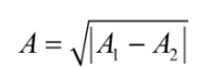 Cho hai dao động điều hòa cùng phương, cùng tần số, ngược pha nhau, có biên độ lần lượt là A1 và A2. Biên độ tổng hợp của hai dao động này là (ảnh 1)