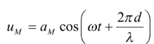 Tại nguồn O phương trình dao động của sóng là  Phương trình dao động của điểm M cách O một khoảng  = OM là (ảnh 3)
