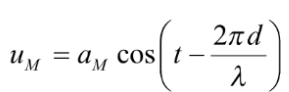 Tại nguồn O phương trình dao động của sóng là  Phương trình dao động của điểm M cách O một khoảng  = OM là (ảnh 4)