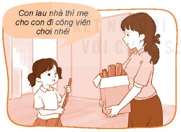 Em đồng tình với bạn nào dưới đây? Vì sao? a. Mỗi sáng ngủ dậy, Hải đều gấp chăn, màn gọn gàng. (ảnh 3)