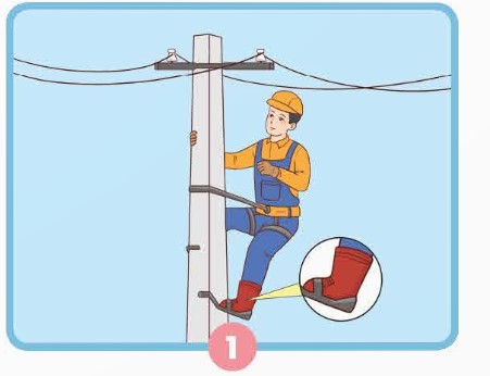 Vì sao thợ điện sử dụng ủng cao su và găng tay cao su bảo hộ khi làm việc (hình 1)? (ảnh 1)