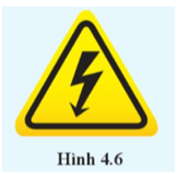 Biển báo ở hình 4.6 cảnh báo điều gì?   (ảnh 1)