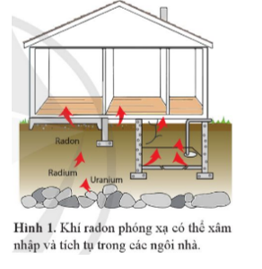 Radon 222 Rn 86 là một loại khí phóng xạ được giải phóng từ sự phân rã tự nhiên của các nguyên tố uranium (ảnh 1)