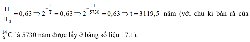 Ta có thể xác định tuổi của các mẫu vật thông qua việc đo hoạt độ phóng xạ của đồng vị (ảnh 1)