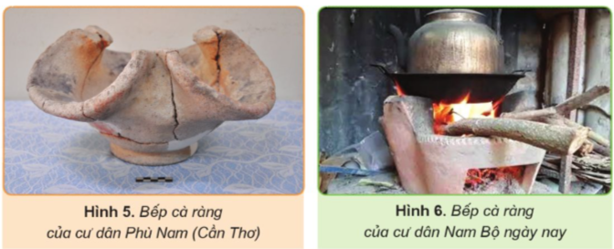 Đọc thông tin và mô tả hiện vật trong các hình 5, 6, 7, 8. (ảnh 1)