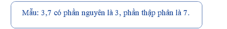 a) Chuyển các hỗn số sau thành số thập phân rồi đọc các số thập phân đó (theo mẫu): (ảnh 1)