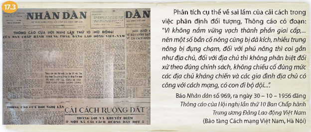 Dựa vào các tư liệu 17.2, 17.4, 17.5, 17.6, 17.7 và thông tin trong bài, hãy nêu những thành tựu tiều biểu trong công cuộc xây dựng miền Bắc xã hội chủ nghĩa giai đoạn 1954 - 1965. (ảnh 1)