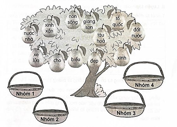 Nối các từ có nghĩa giống nhau hoặc gần giống nhau vào nhóm phù hợp: (ảnh 1)