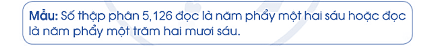 a) Đọc các số thập phân (theo mẫu):  2,71: ...................................... (ảnh 1)