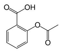 Aspirin được sử dụng để hạ sốt và giảm đau nhẹ đến trung bình do tình trạng đau nhức cơ, răng, cảm lạnh đau đầu và sưng tấy do viêm khớp. Aspirin có công thức cấu tạo như sau:   a. Aspirin là hợp chất đa chức. b. Aspirin có 1 nhóm – OH alcohol. c. Oxygen chiếm khoảng 35,6% khối lượng aspirin. d. Công thức phân tử của asprin là C9H8O4. (ảnh 1)