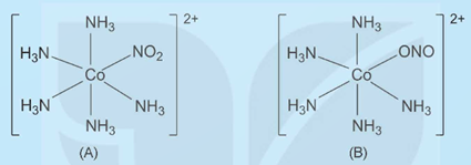 Phức chất (A) và phức chất (B) có cấu tạo như sau: Hãy chỉ ra sự khác nhau về cấu tạo của hai phức chất này. (ảnh 1)