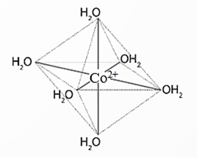 Phức chất [Co(OH2)6]2+ có dạng hình học bát diện. Giải thích sự tạo thành liên kết và vẽ dạng hình học của phức chất này theo thuyết Liên kết hóa trị. (ảnh 2)