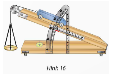 Để làm thí nghiệm về chuyển động trong mặt phẳng nghiêng, người làm thí nghiệm đã thiết lập sẵn một hệ tọa độ Oxyz. Tính góc giữa mặt phẳng nghiêng (P): 4x + 11z + 5 = 0 và mặt sàn (Q): z – 1 = 0.   (ảnh 1)