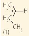 So sánh độ bền của carbocation sau: (ảnh 3)