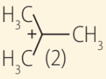 So sánh độ bền của carbocation sau: (ảnh 4)