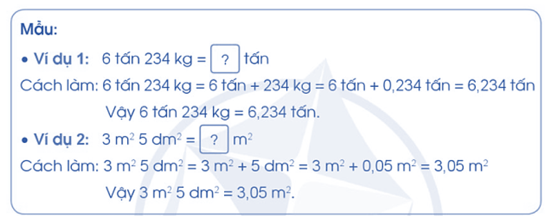 Viết số thích hợp vào chỗ chấm (theo mẫu): (ảnh 1)