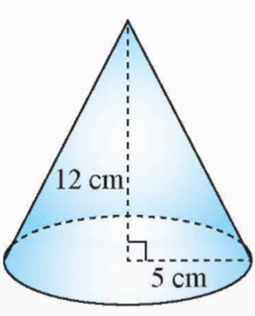 Tạo lập hình nón có chiều cao 12 cm và bán kính đáy 5 cm theo hướng dẫn sau: − Cắt tấm bìa hình quạt tròn có bán kính bằng độ dài đường sinh  (ảnh 3)