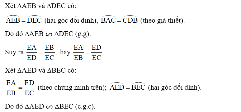 Cho các điểm A, B, C, D, E như Hình 9.9. Biết rằng (ảnh 2)