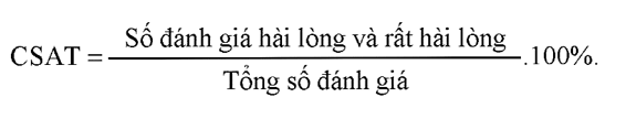 Người ta thường đặt tương ứng các mức độ hài lòng của khách hàng với điểm số đánh giá như sau: (ảnh 1)
