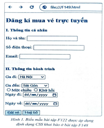 Áp dụng khai báo  CSS vào trang web. Yêu cầu: Em hãy (ảnh 1)