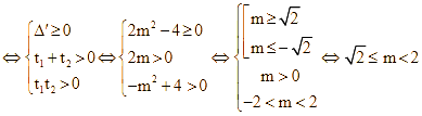 Tìm tất cả các giá trị thực của tham số m (ảnh 3)
