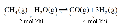 Hydrogen được sản xuất trong công nghiệp từ methane theo phản ứng dưới đây:   Điều kiện nào sau đây giúp tăng hiệu suất tạo thành hydrogen? (ảnh 1)