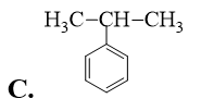 Công thức của ethylbenzene là  (ảnh 3)