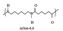 Loại polymer nào sau đây có chứa nguyên tố nitrogen? A. Polystyrene.	 B. Poly(vinyl chloride). C. Polyisoprene.	 D. Nylon-6,6. (ảnh 1)