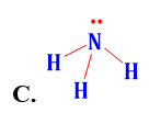 Công thức Lewis của NH3 là : (ảnh 3)