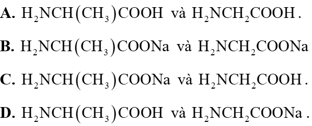 Cho peptide   có công thức cấu tạo sau:   Khi thuỷ phân hoàn toàn   trong môi trường   thu được sản phẩm hữu cơ có công thức là   (ảnh 2)