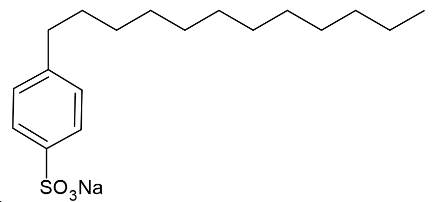 Thông thường, nếu mạch carbon của chất giặt rửa tổng hợp không phân nhánh thì chất tẩy rửa đó dễ phân hủy sinh học (ảnh 2)